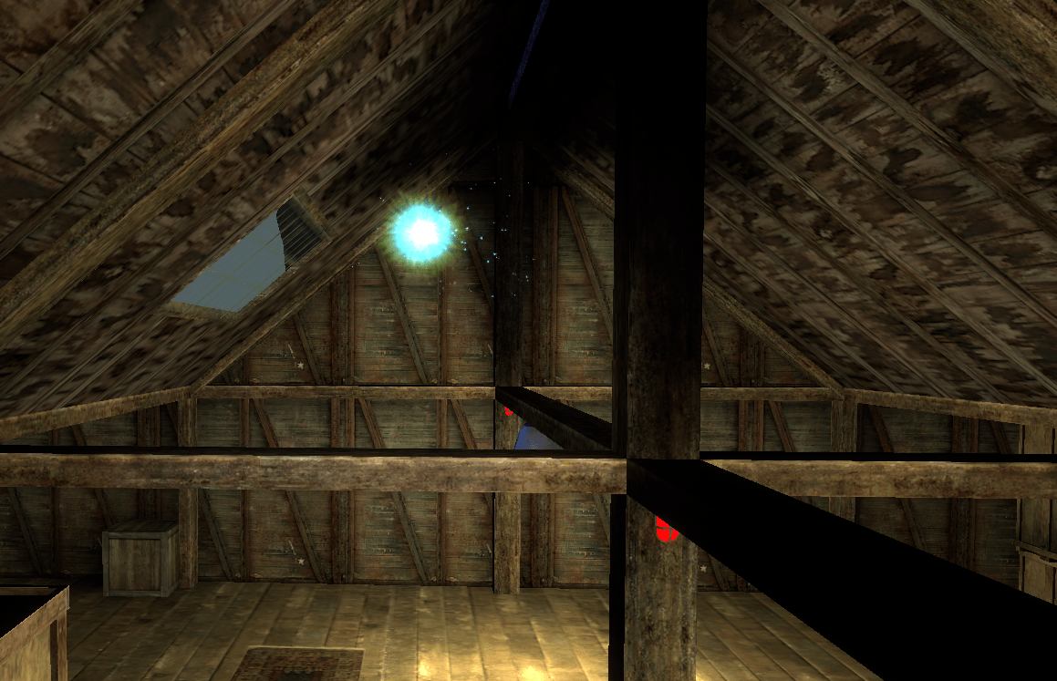 Attic orb.